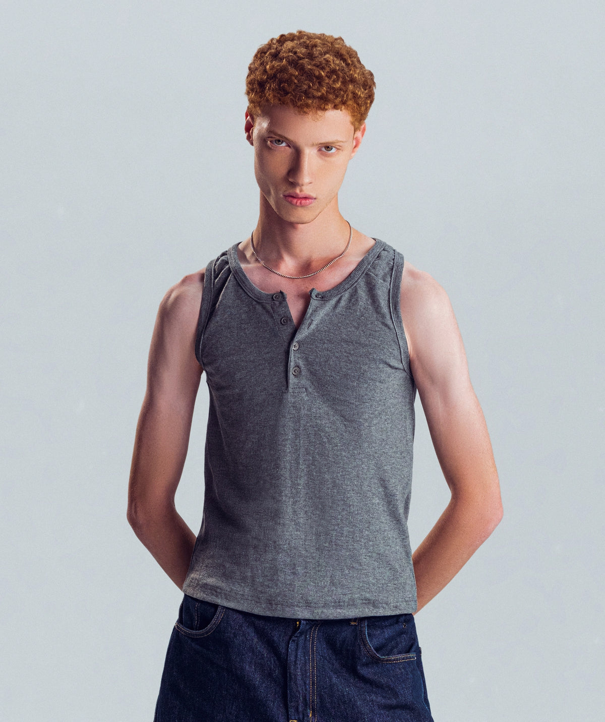 Off Duty Henley Tank