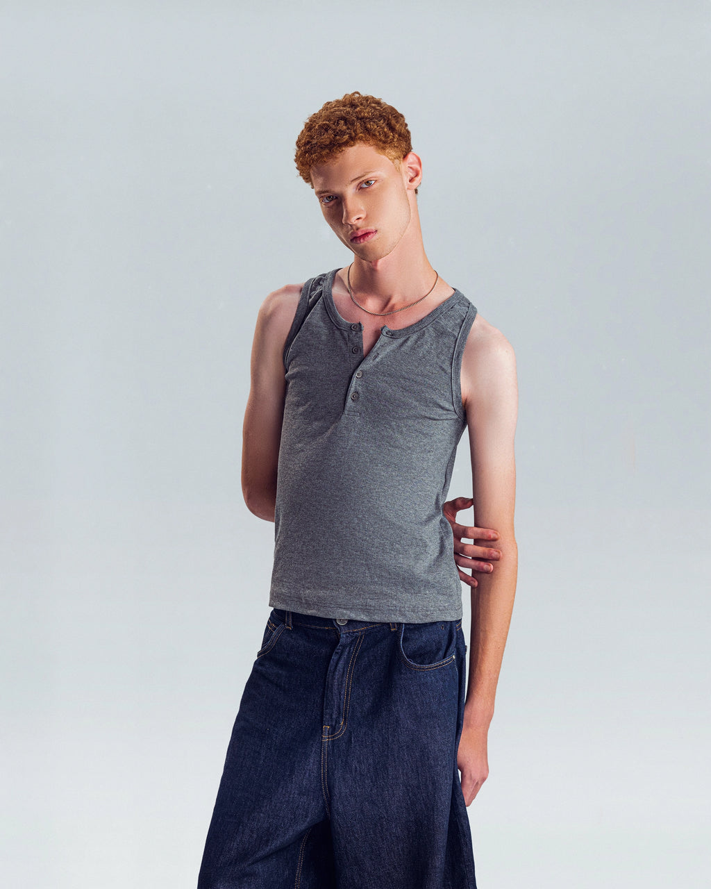 Off Duty Henley Tank